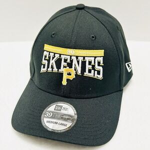 New Era Paul Skenes Pittsburgh Pirates Script 39THIRTY Hat‎ Cap Stretch Flex M/L